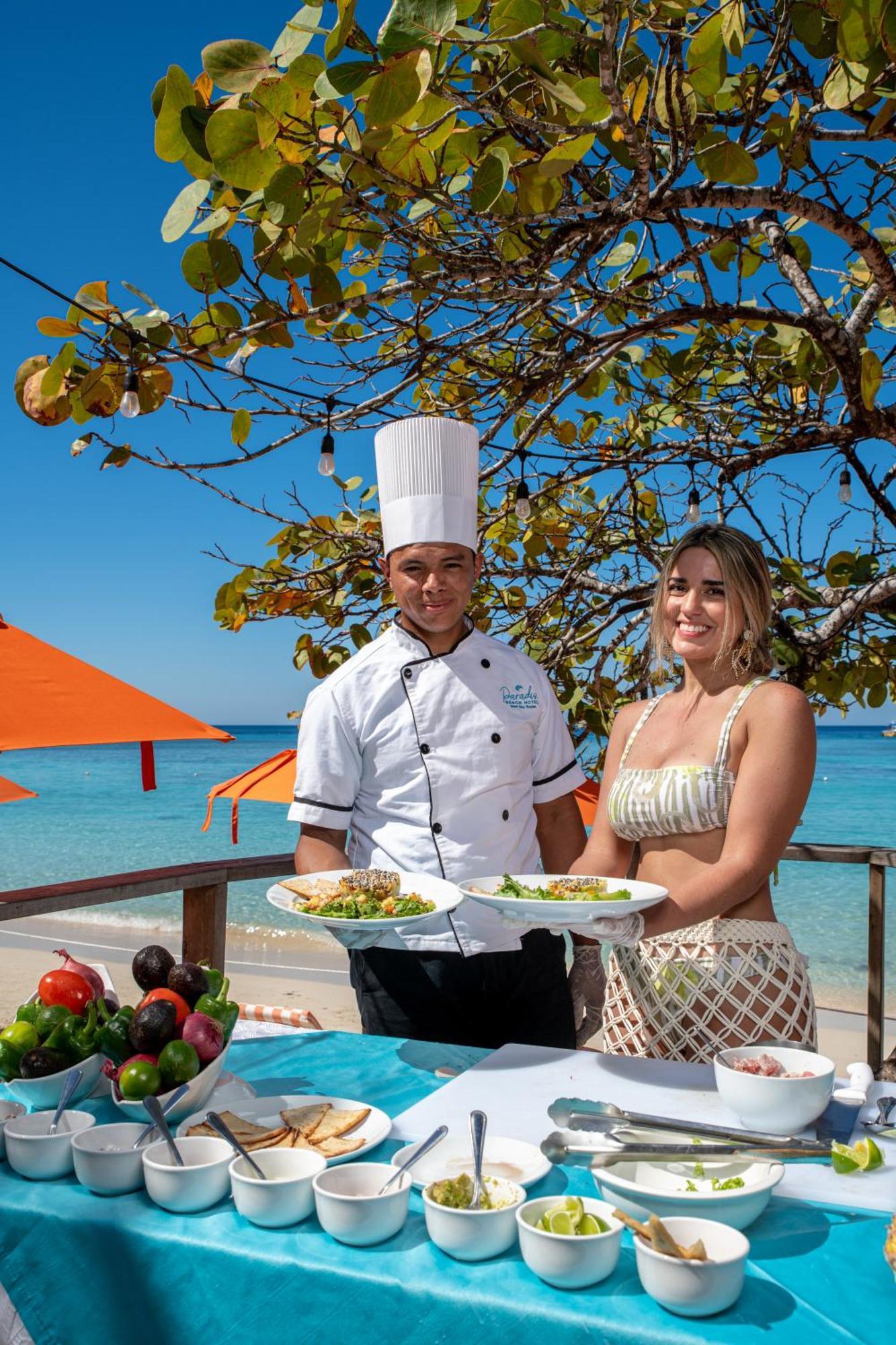 Paradise Beach Hotel & Resort West Bay Zewnętrze zdjęcie